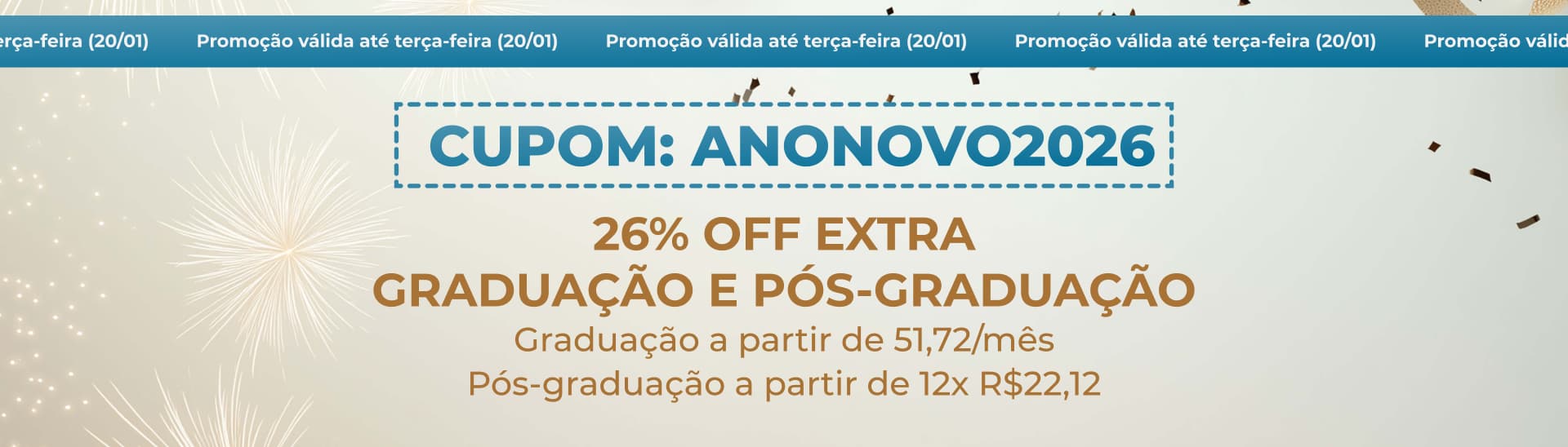 Banner Ano Novo - Faculdade 14/01