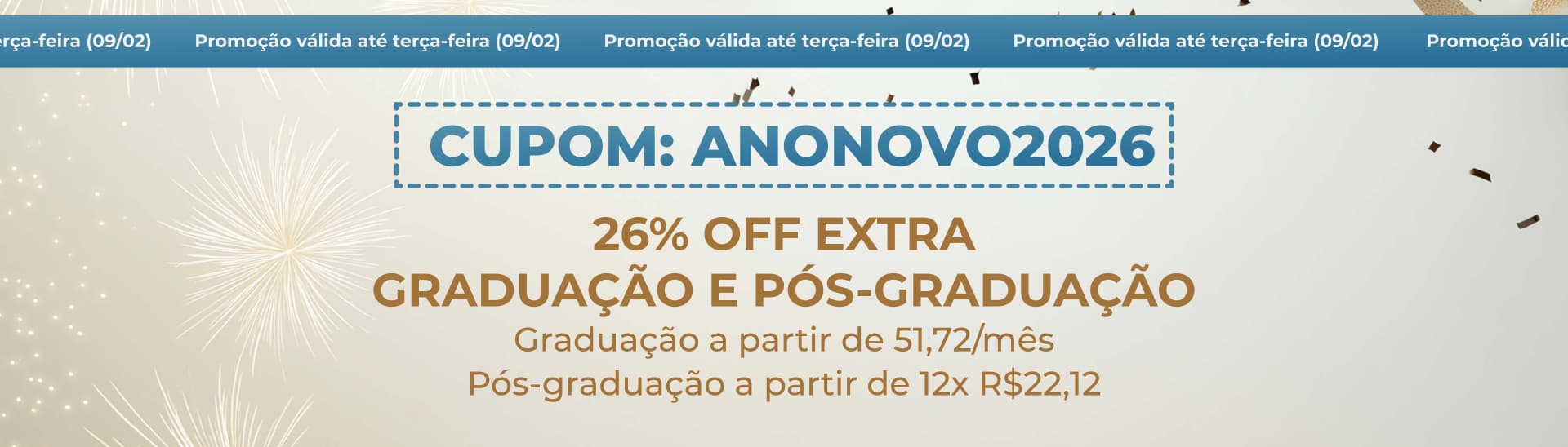 Banner - Promoção Ano Novo 2026