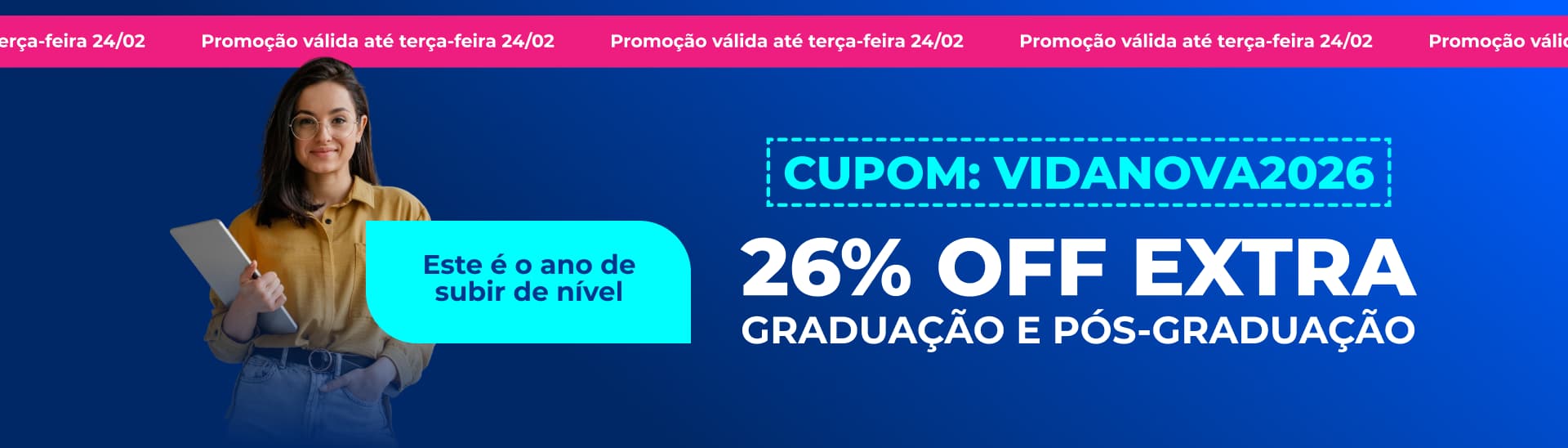 Banner - Virada de Ano - Cupom 18/02