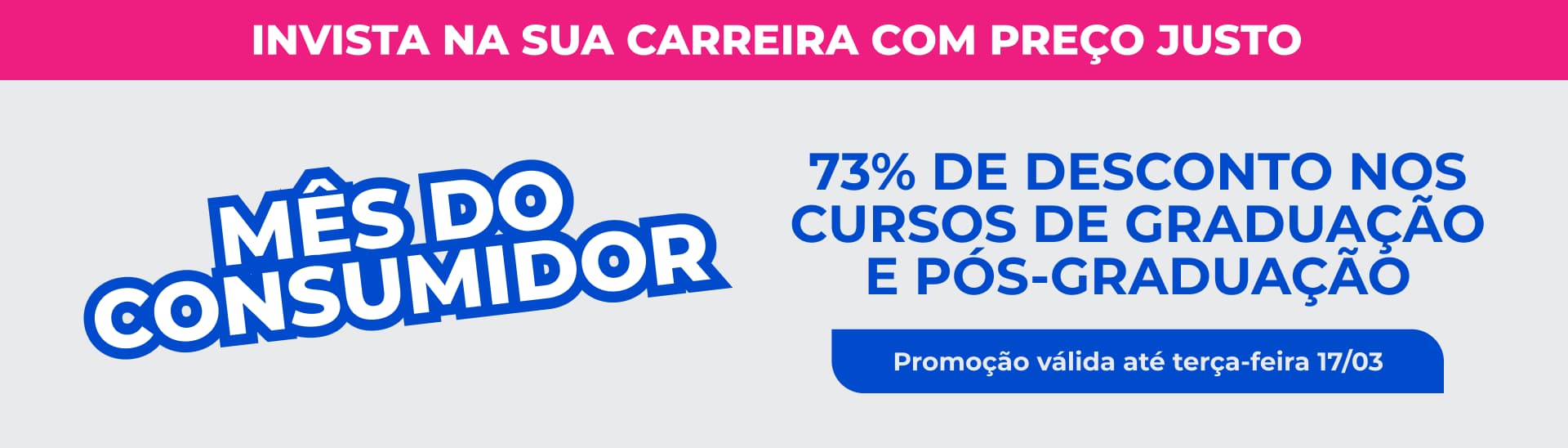 Banner - Mês do Consumidor - 11/03